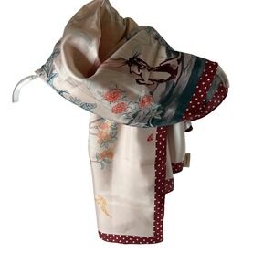 Womens Stine Goya Silk Scarf Venice 210 Garden Twill SG1415 Denmark 42 x 42"